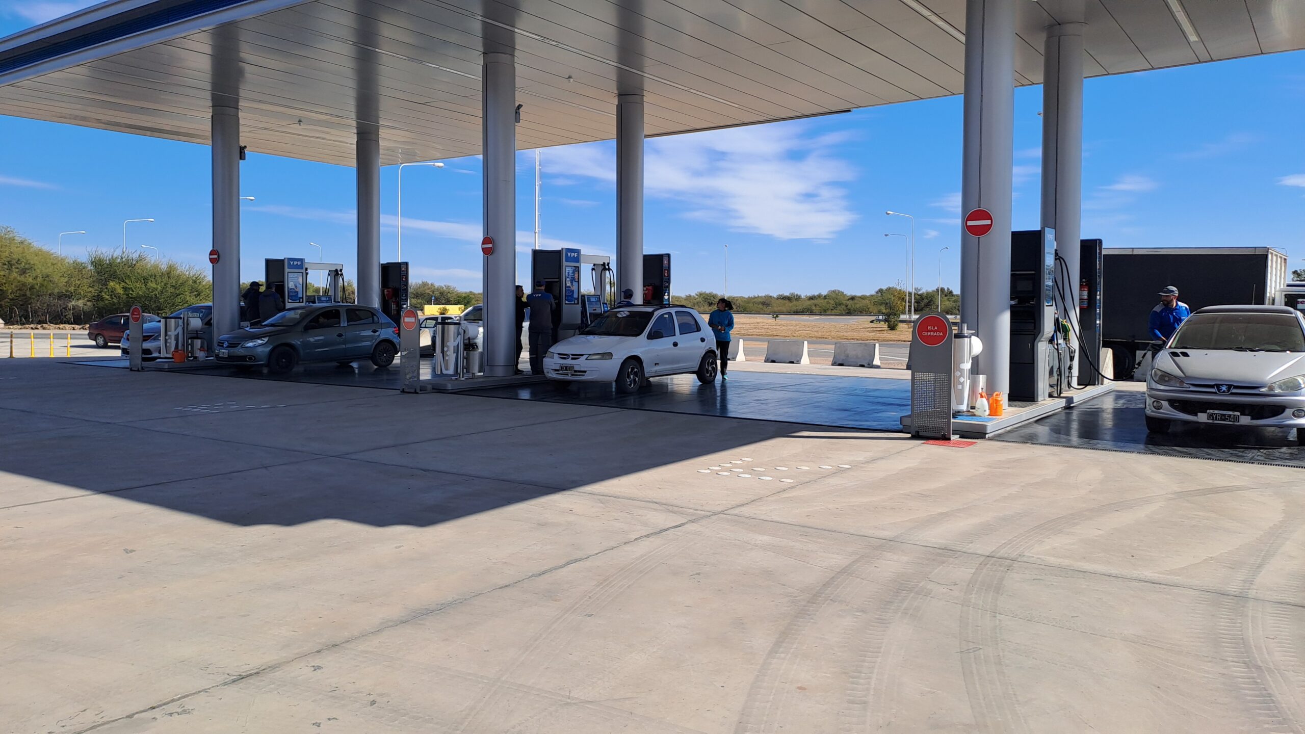 Inauguraron en Quines una nueva Estación de Servicios sobre Ruta 20